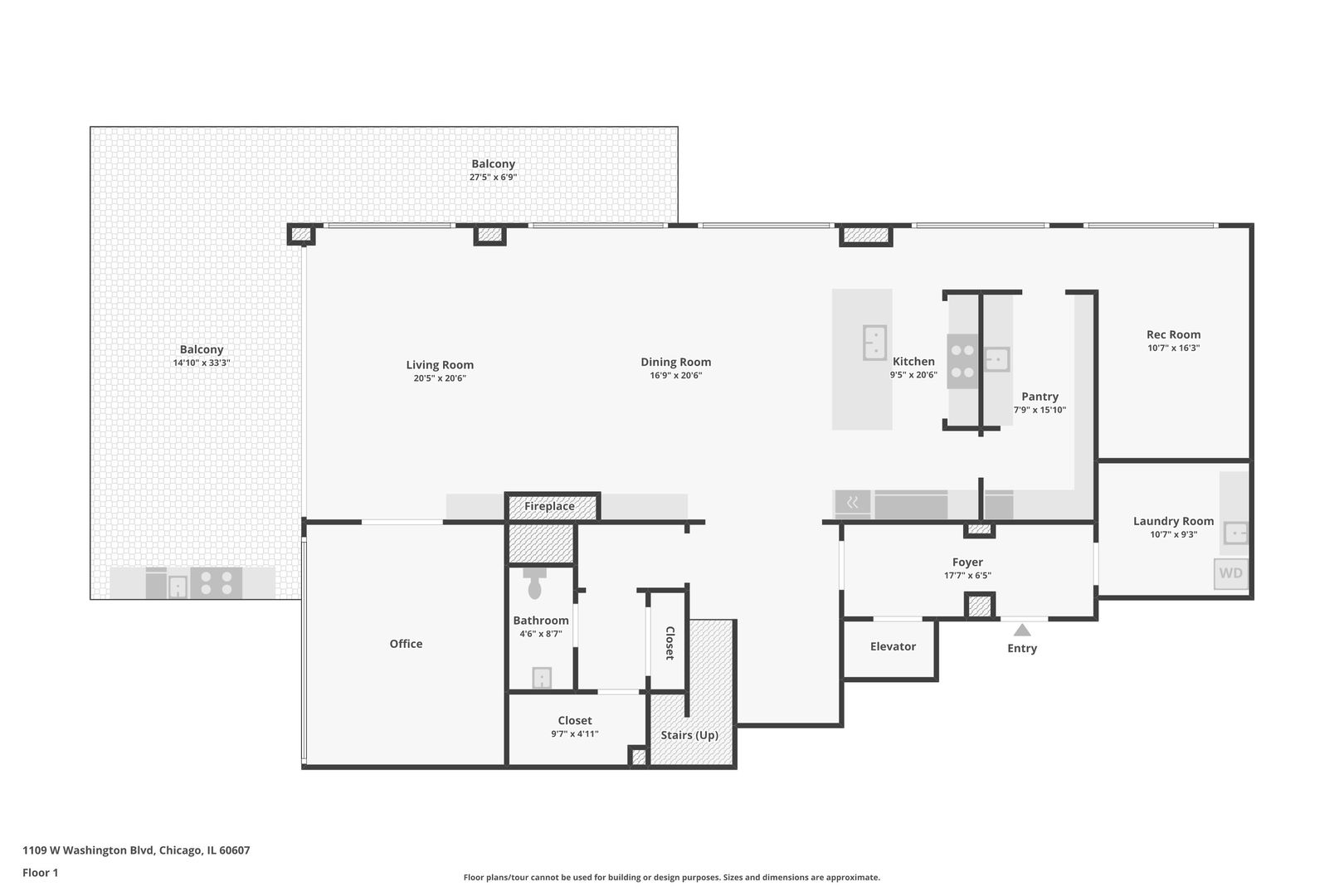 1109 West Washington Boulevard, Unit 8A Chicago, IL 60607 - Photo 49 of 51 a picture of a bathroom with a shower