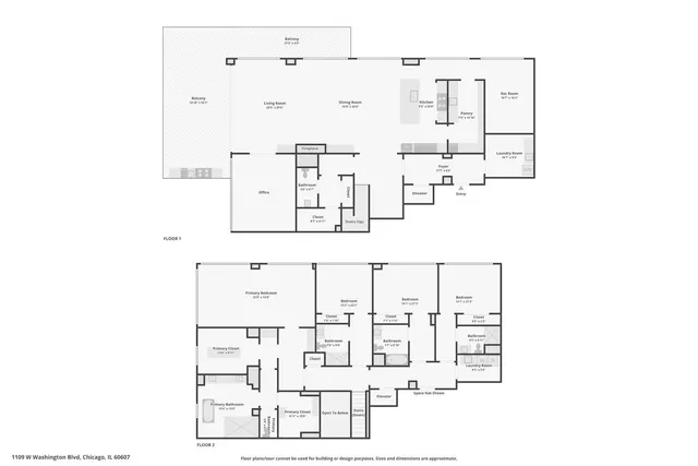 $4,000,000 | 1109 West Washington Boulevard, Unit 8A, Chicago, IL 60607