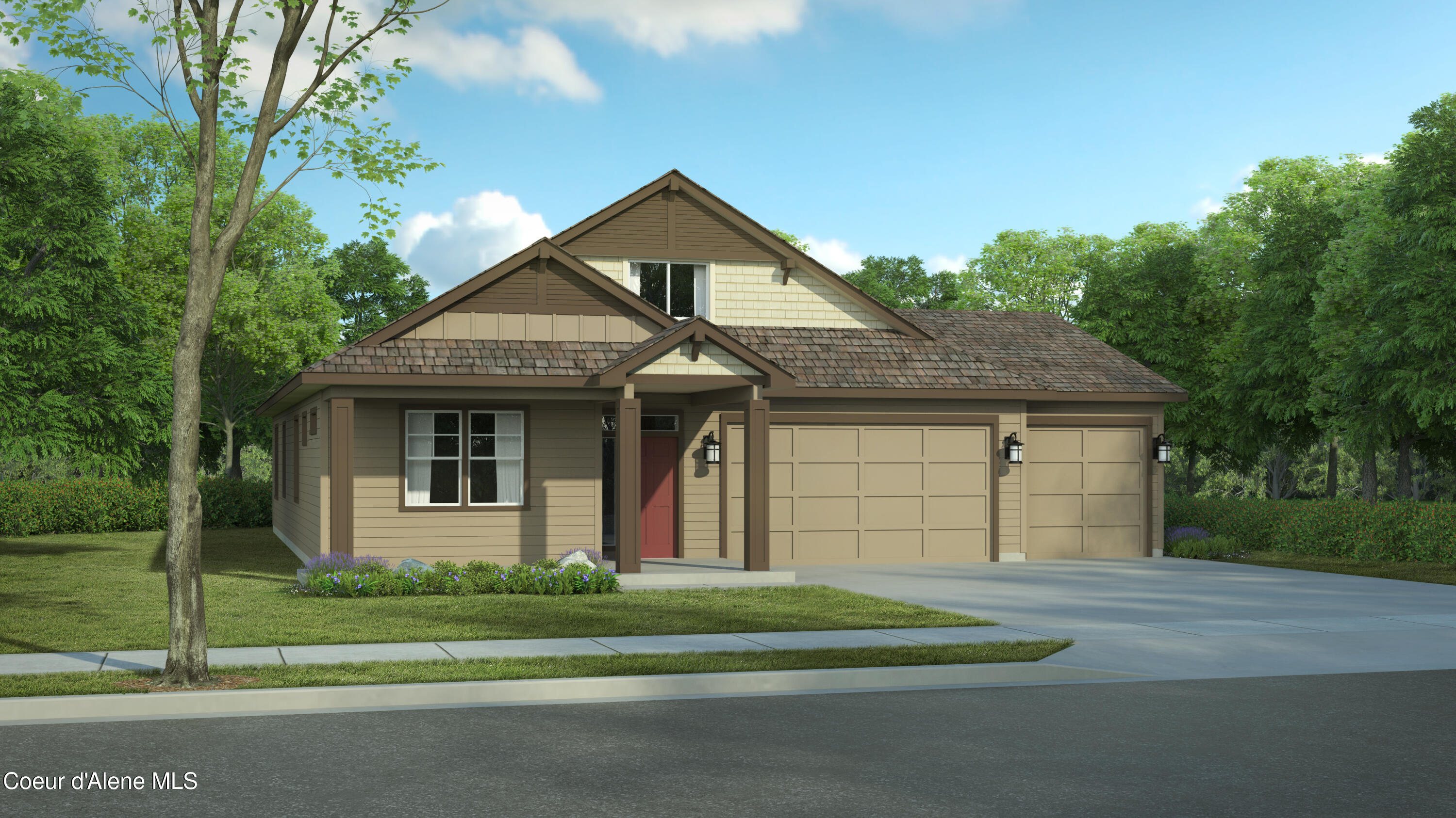 3265 North Segar Loop Post Falls, ID 83854 - Photo 1 of 30 Kingston Exterior 3 Car