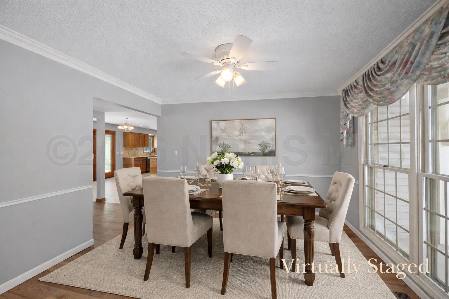 7645 Yawberg Road Whitehouse, OH 43571 - Photo 30 of 79 Virtually staged dining room
