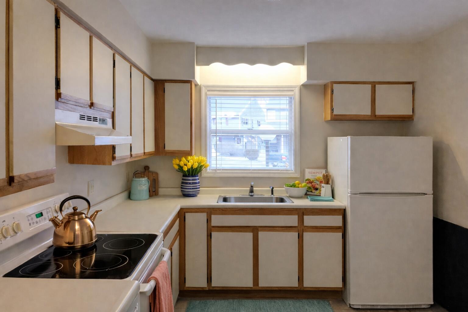 24 Witham Street, Unit 16 Springvale, ME 04083 - Photo 3 of 6 Kitchen visually staged