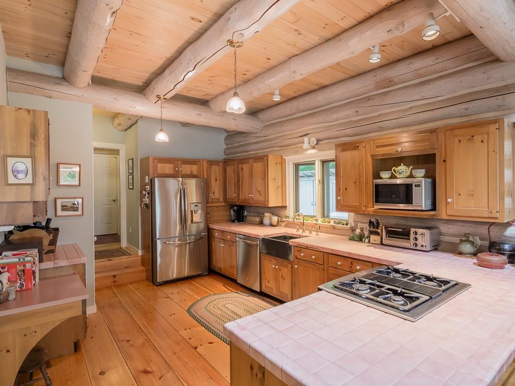 173 Malcolm Road Bridgton, ME 04009 - Photo 22 of 35 Reverse view of Kitchen. Steps lead...