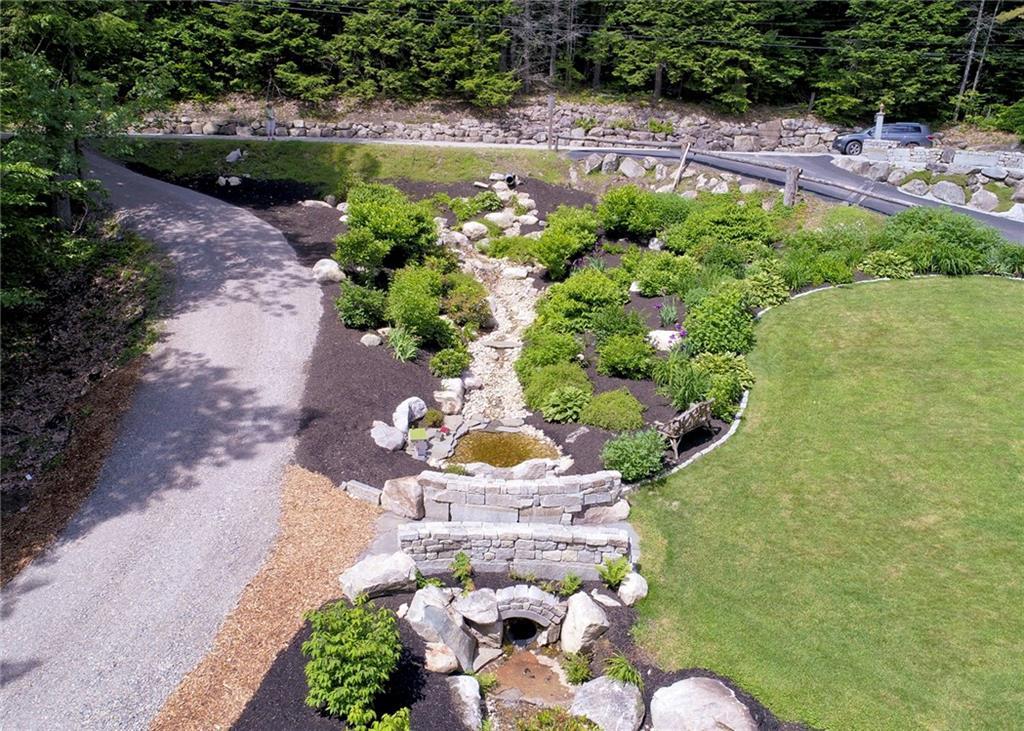 173 Malcolm Road Bridgton, ME 04009 - Photo 35 of 35 water feature includes a stone...