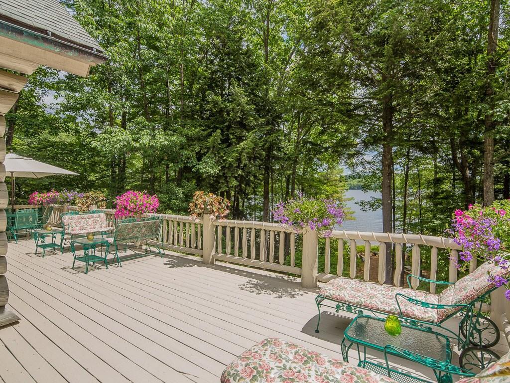 173 Malcolm Road Bridgton, ME 04009 - Photo 10 of 35 Oversized balcony/deck is the...