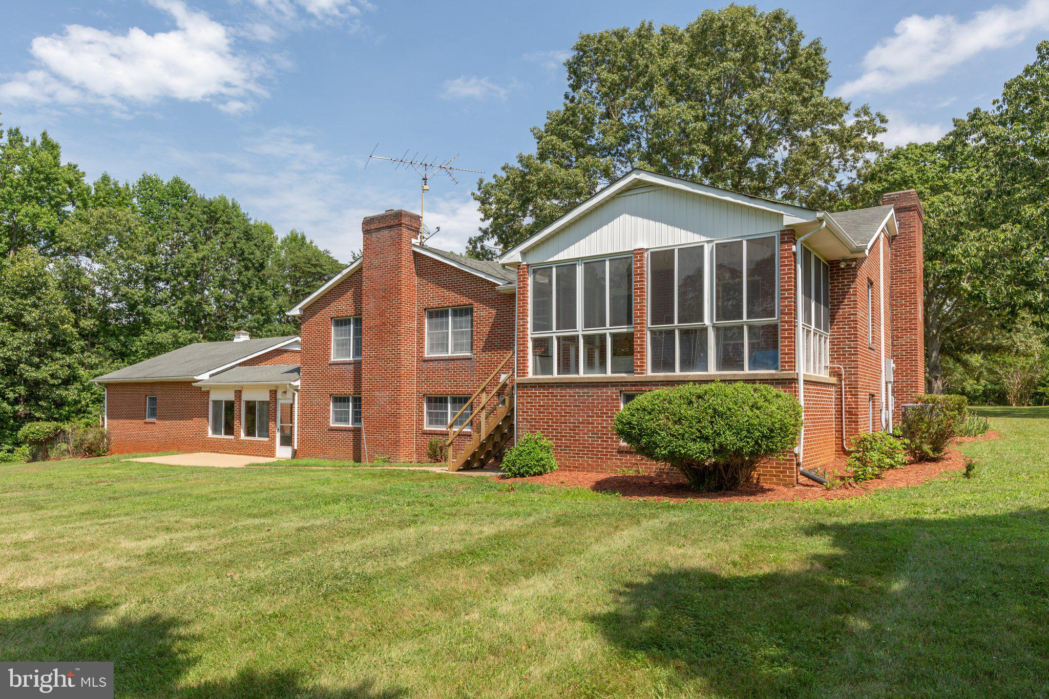 71 Cosner Road Louisa, VA 23093 - Photo 55 of 82 Back of House with view of Enclosed Sunroom