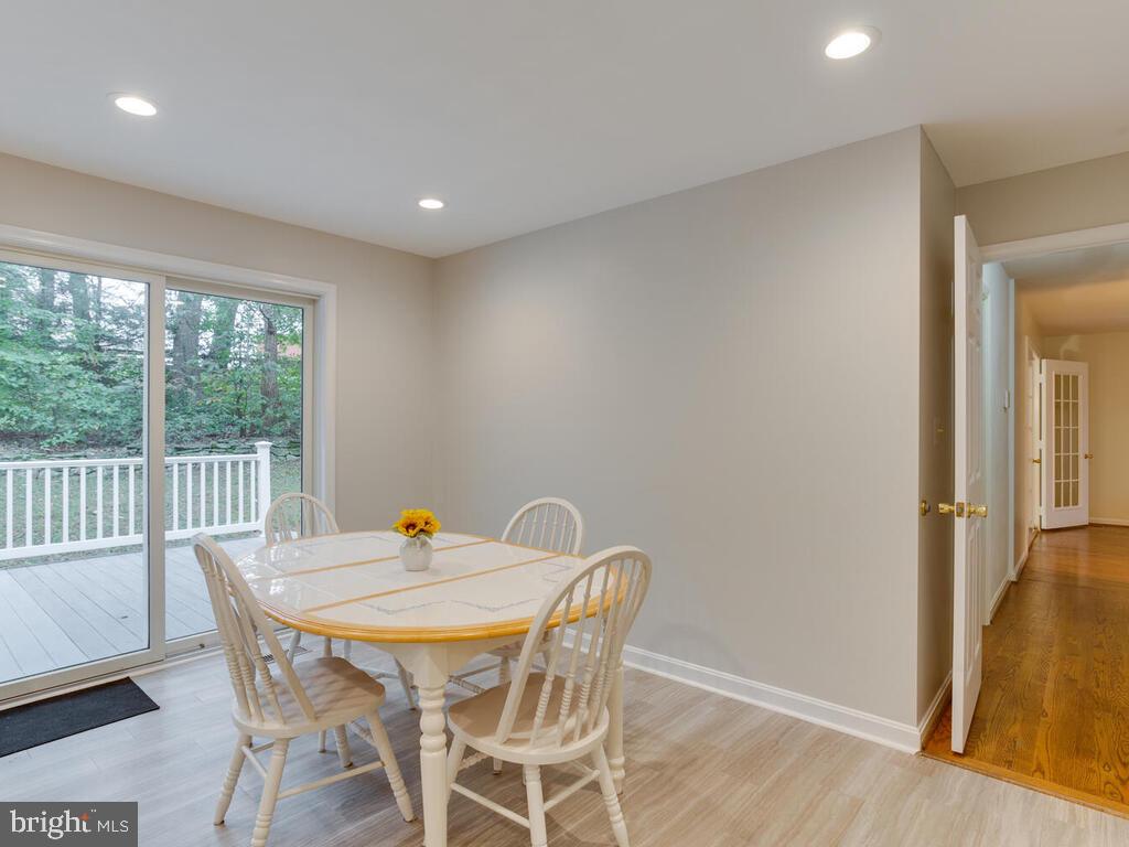 3619 Carrollton Road Upperco, MD 21155 - Photo 25 of 82 Large Breakfast Area, slider to the deck, back yd