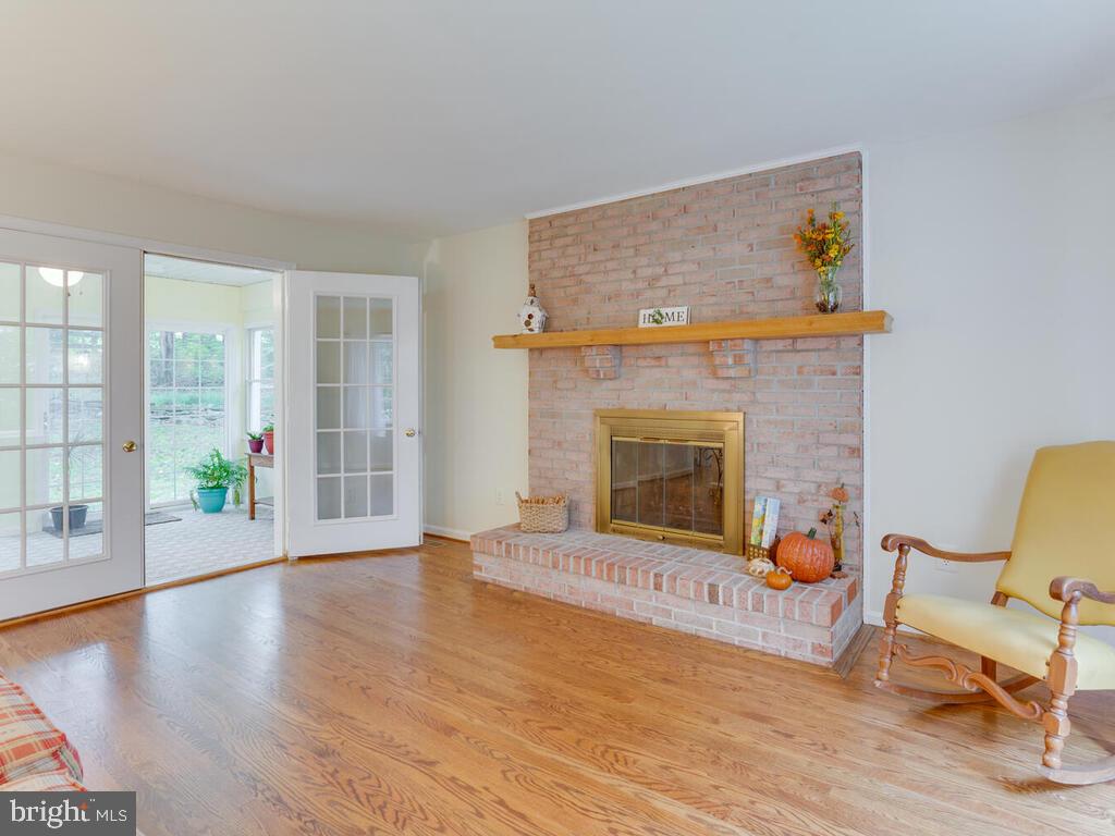 3619 Carrollton Road Upperco, MD 21155 - Photo 35 of 82 Beautiful masonry fireplace and mantel