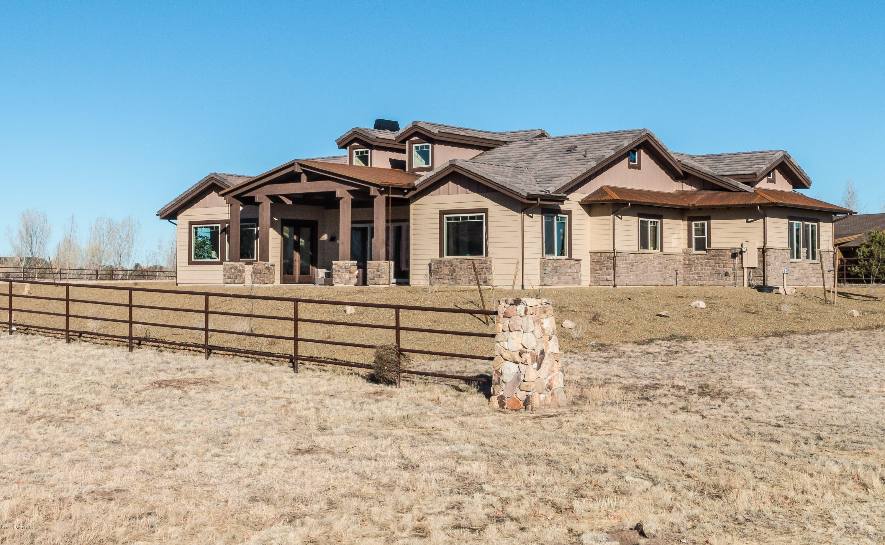 9060 North American Ranch Road Prescott, AZ 86305 - Photo 4 of 29 Rear Patio