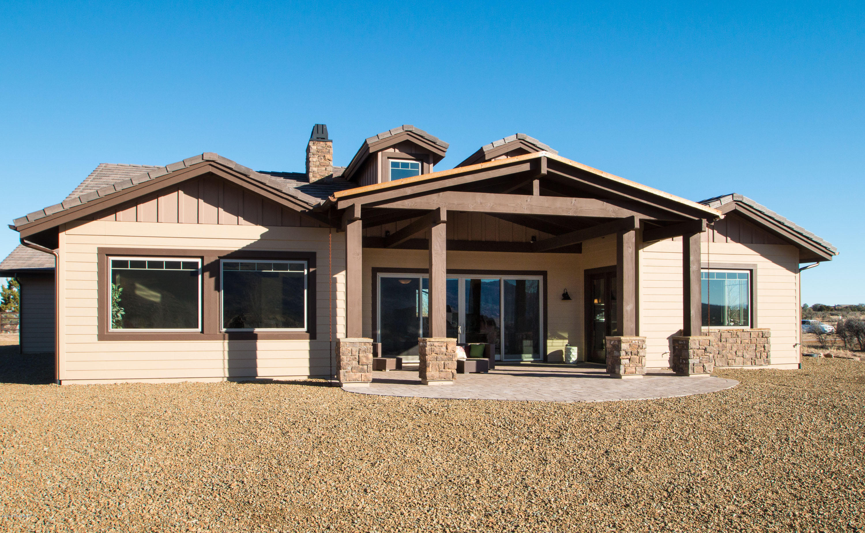 9060 North American Ranch Road Prescott, AZ 86305 - Photo 5 of 29 Rear Covered Patio