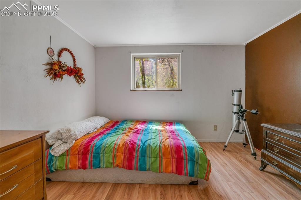 4415 Heizer Street Cascade, CO 80809 - Photo 28 of 50 1st of 2 Lower bedrooms -spacious with good size closet
