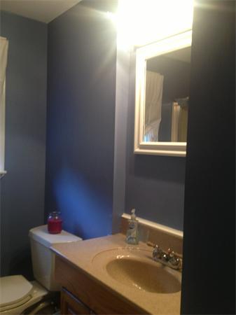 120 Howland Road Freetown, MA 02702 - Photo 12 of 14 a bathroom with a sink vanity mirror and toilet