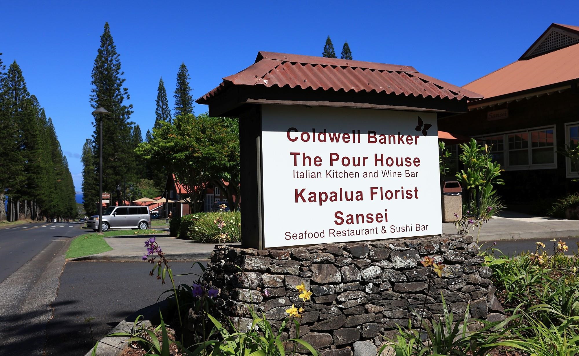 1 Ritz Carlton Drive, Unit 1502 Lahaina, HI 96761 - Photo 42 of 47 a view of a sign on a sidewalk