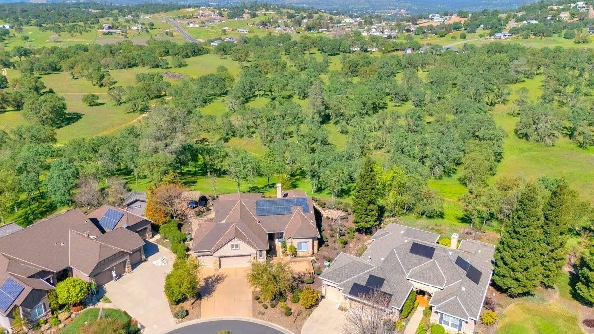 16 Rock Ridge Court, Unit 289 Copperopolis, CA 95228 - Photo 12 of 78 Aerial of the court and the beautiful expanse of space behind this property.
