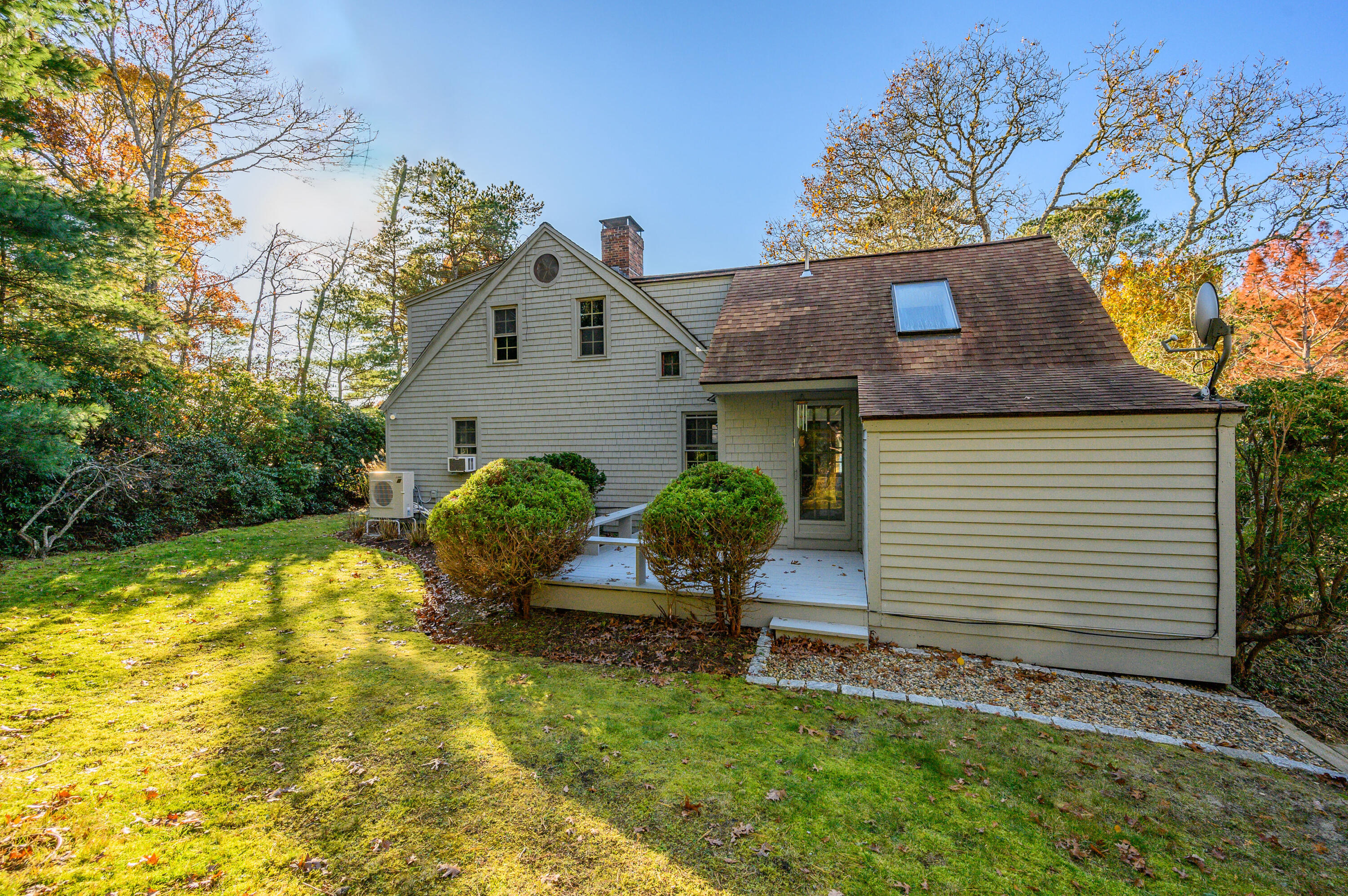 523 Bumps River Road Osterville, MA 02655 - Photo 35 of 49 a house view with a garden space