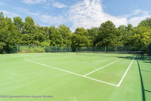 a view of a tennis court