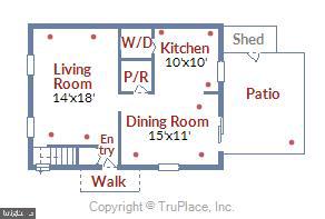 9935 Mallard Drive Laurel, MD 20708 - Photo 39 of 40 Floor Plan Main Level