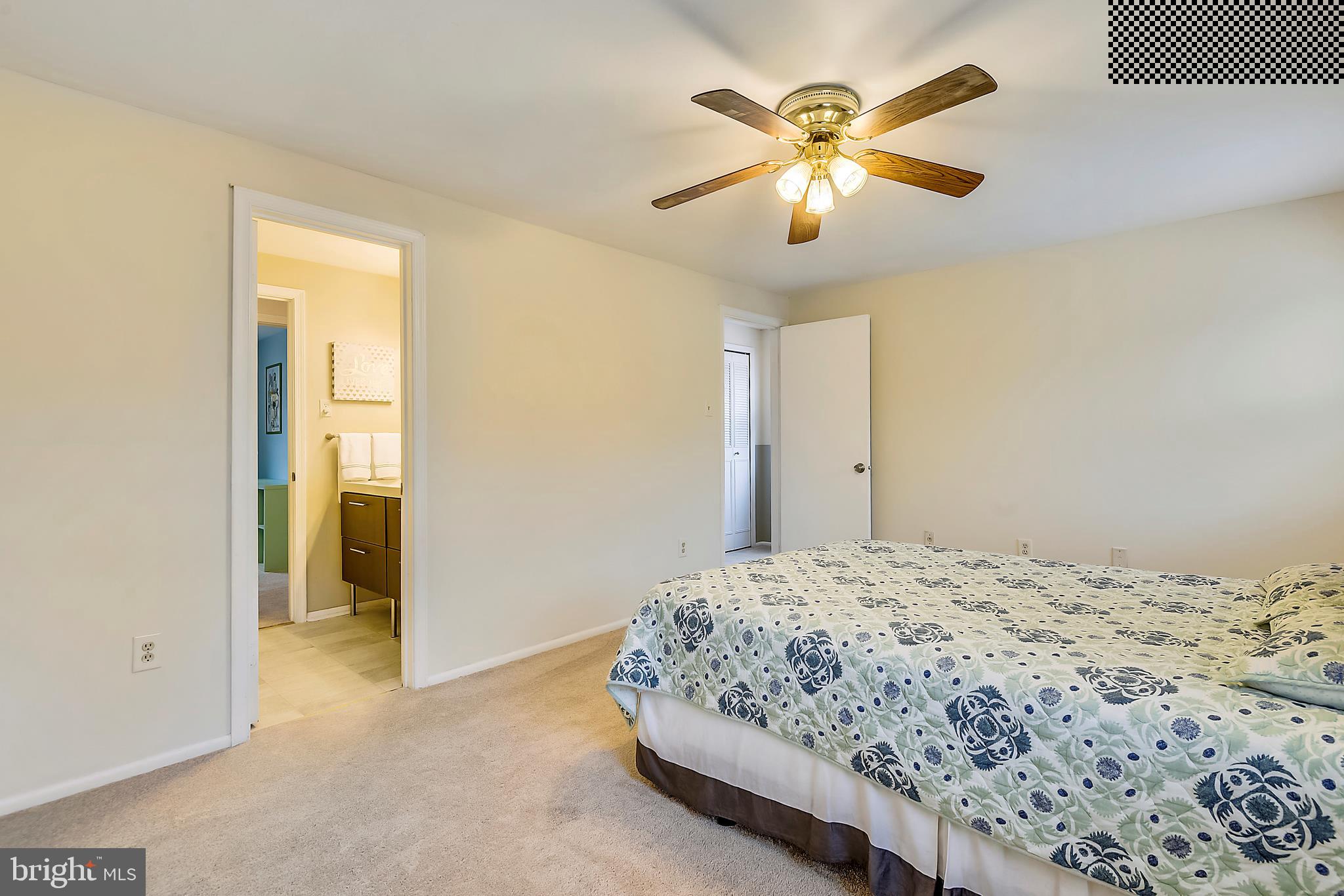 9935 Mallard Drive Laurel, MD 20708 - Photo 32 of 40 Master Bedroom - Freshly Painted