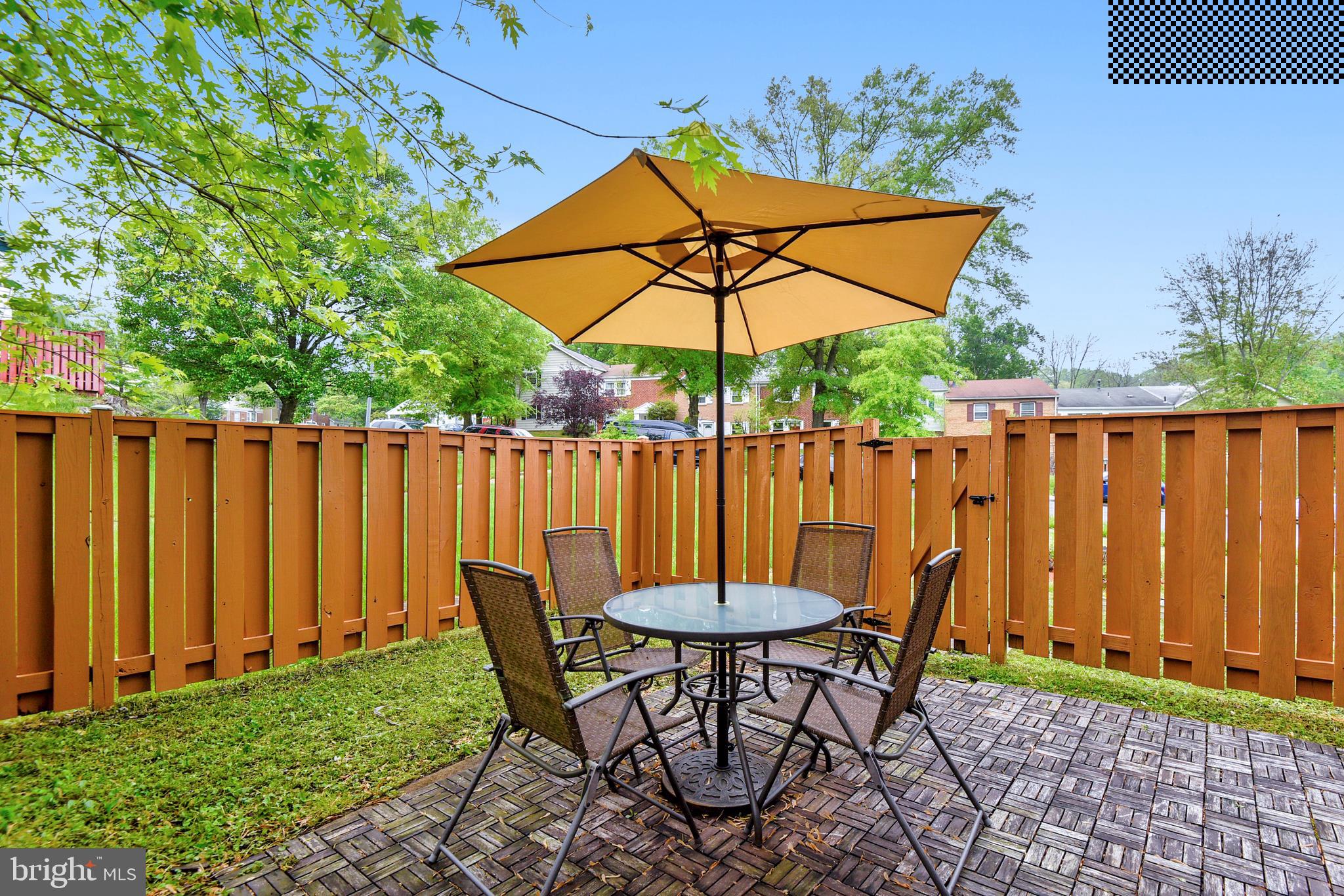 9935 Mallard Drive Laurel, MD 20708 - Photo 7 of 40 Rear Fenced Yard
