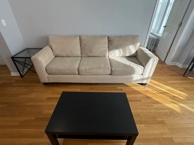 a living room with a couch