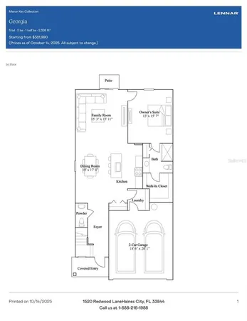 $1,895 | 2827 Whitaker Point, Haines City, FL 33844