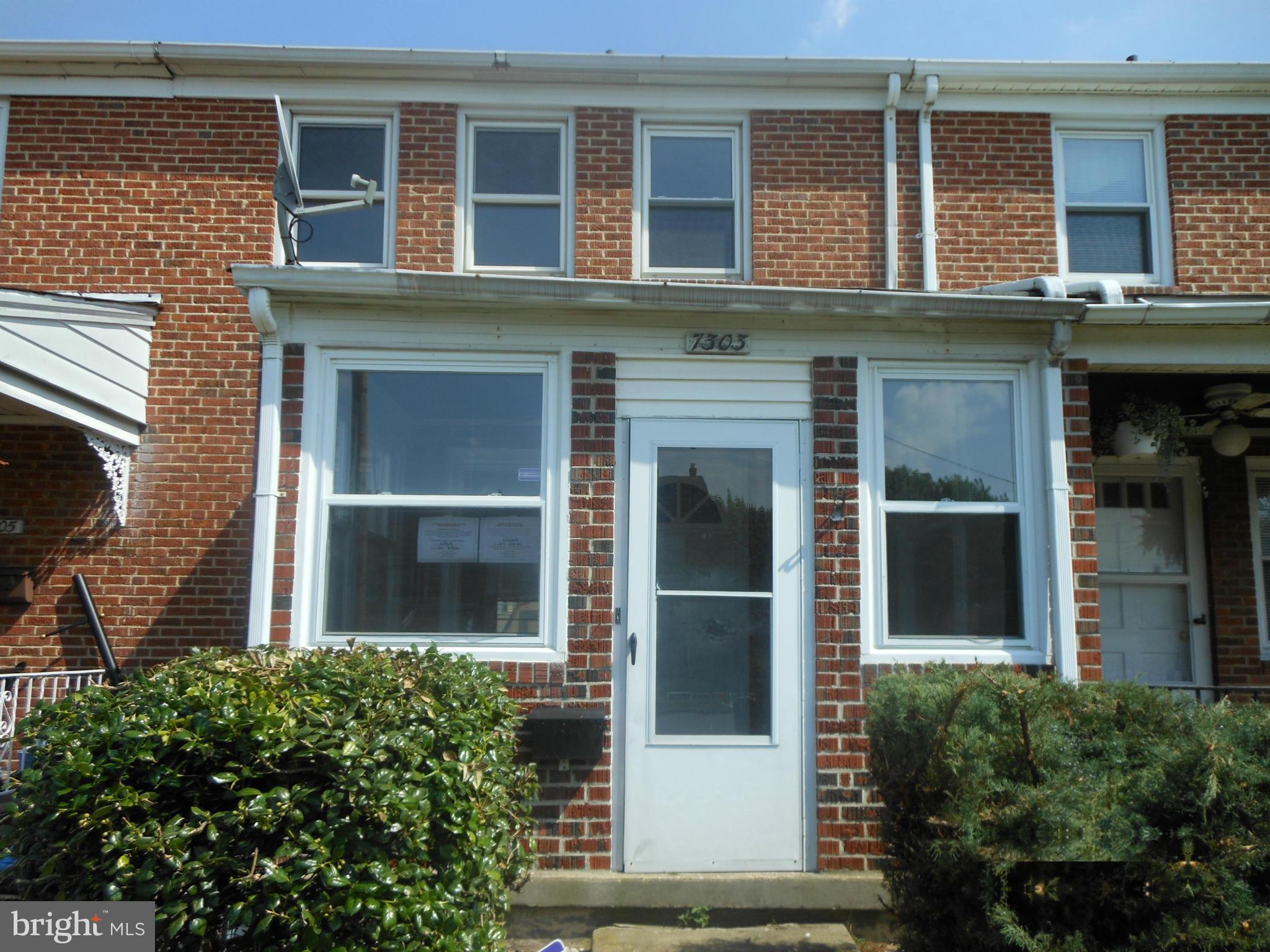 7303 Stratton Way Baltimore, MD 21224 - Photo 1 of 16 Exterior (Front)