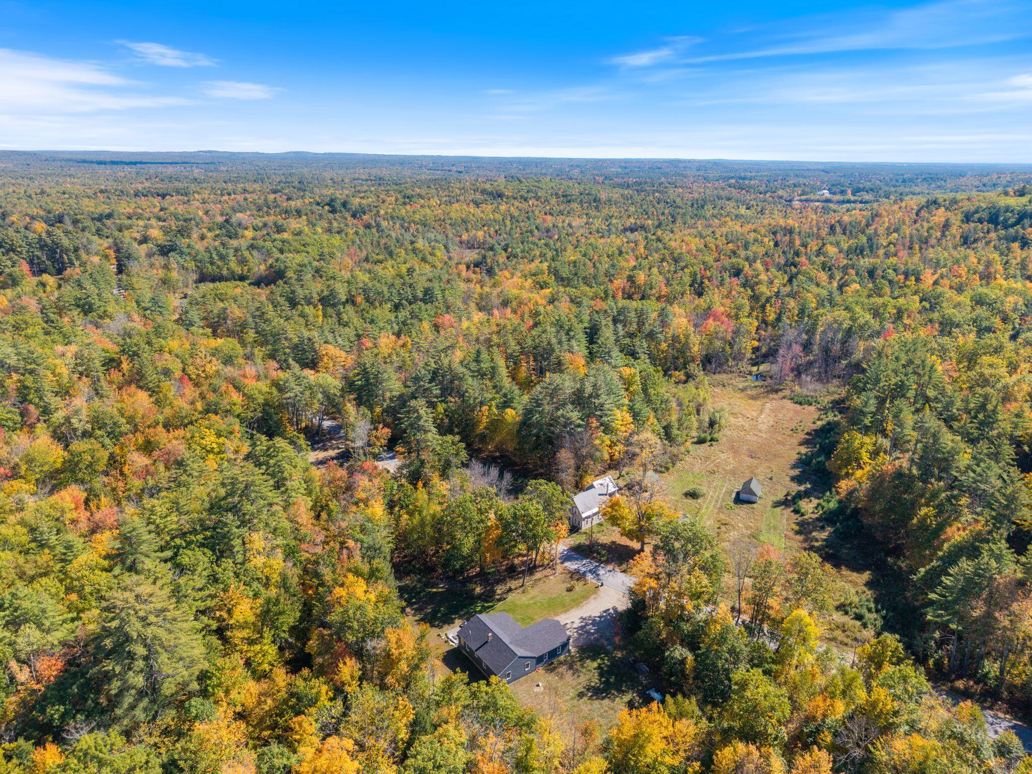 21 Christian Hill Road Limington, ME 04049 - Photo 30 of 34 Overhead Drone