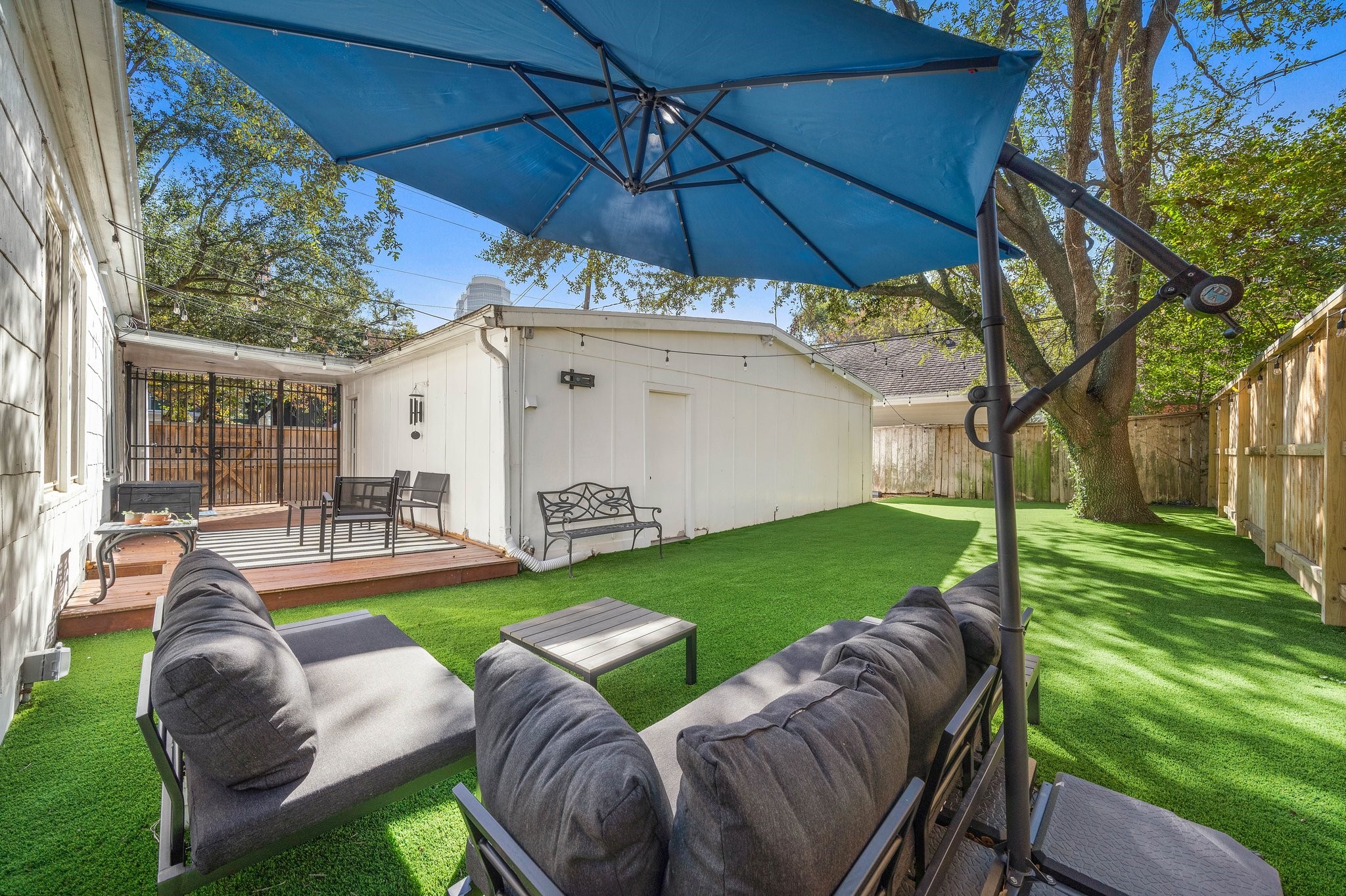 2003 Dryden Road Houston, TX 77030 - Photo 18 of 20 Recently turfed backyard
