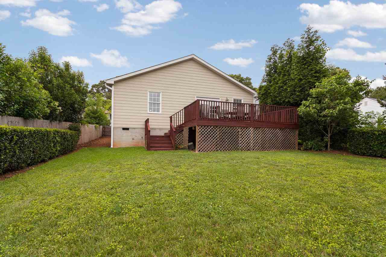 220 Georgetown Road Raleigh, NC 27608 - Photo 18 of 25 Private Fenced Back Yard