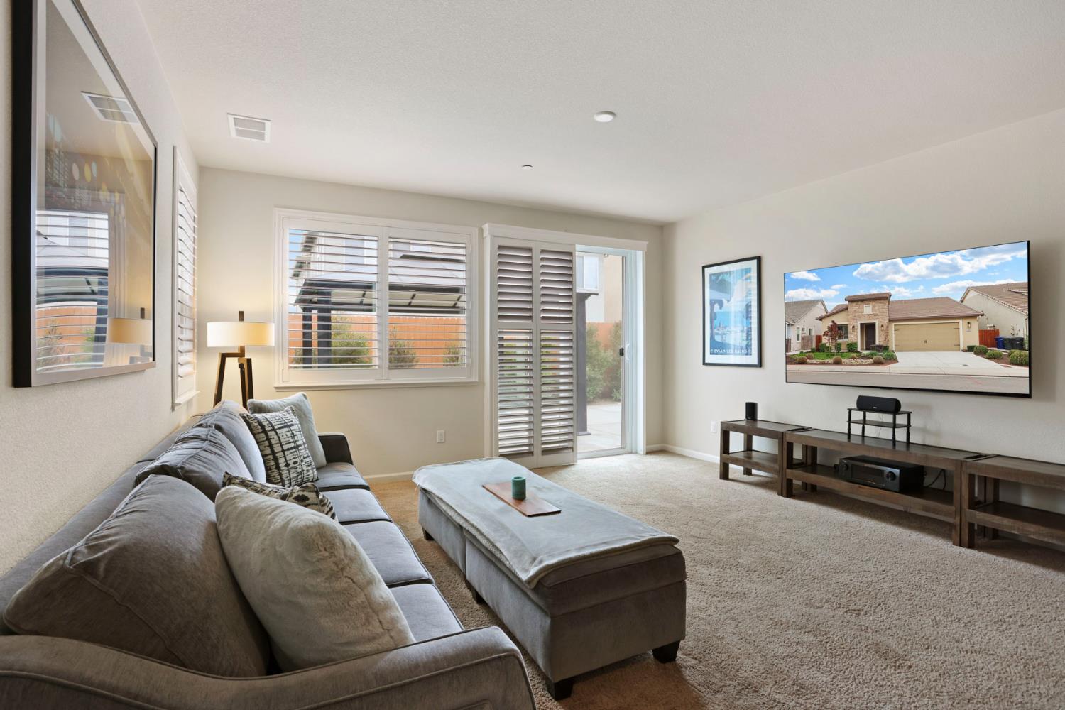 3828 Lookout Drive Modesto, CA 95355 - Photo 13 of 39 a bedroom with a bed and couch