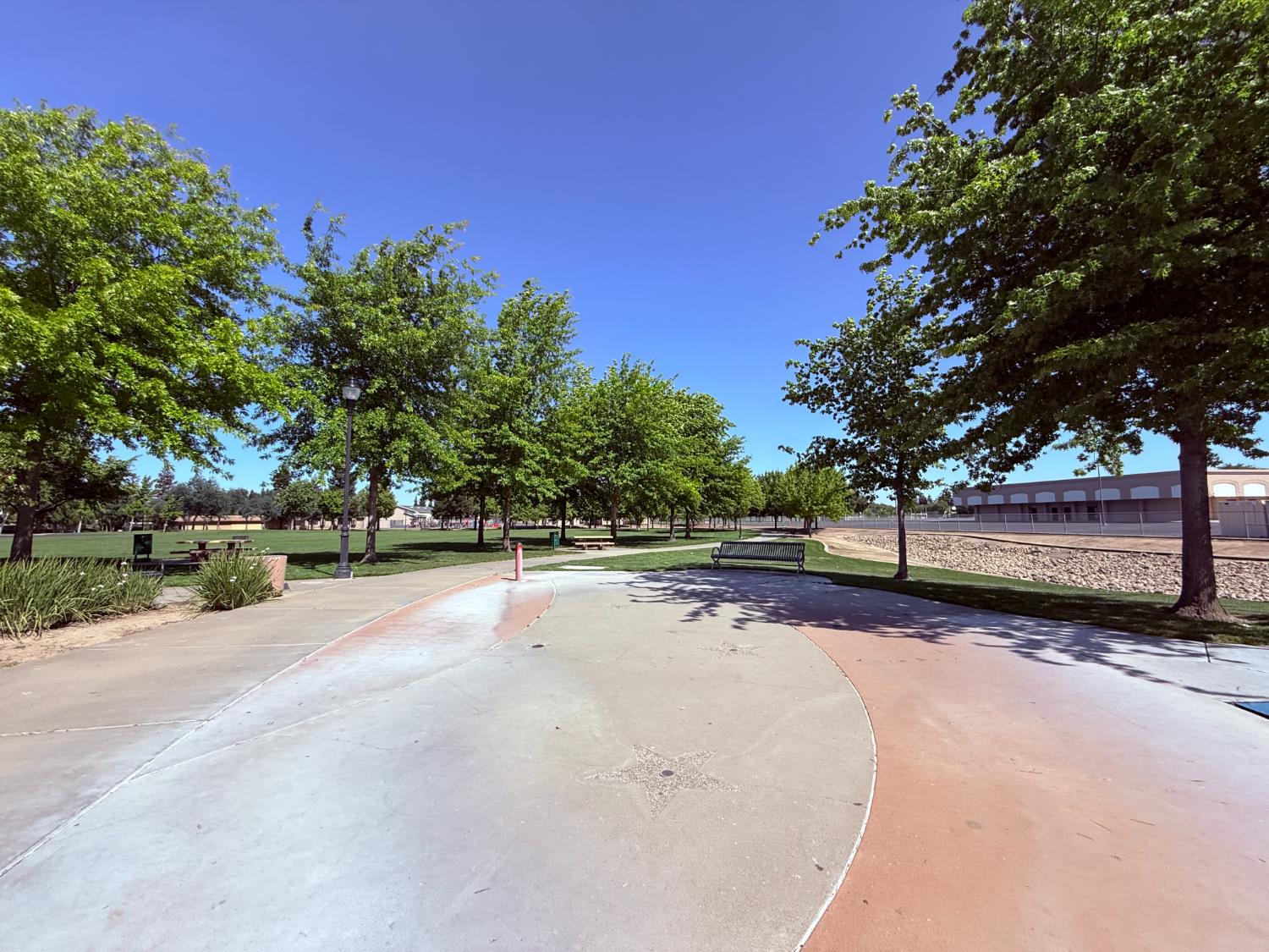 3828 Lookout Drive Modesto, CA 95355 - Photo 33 of 39 a view of a park with large trees