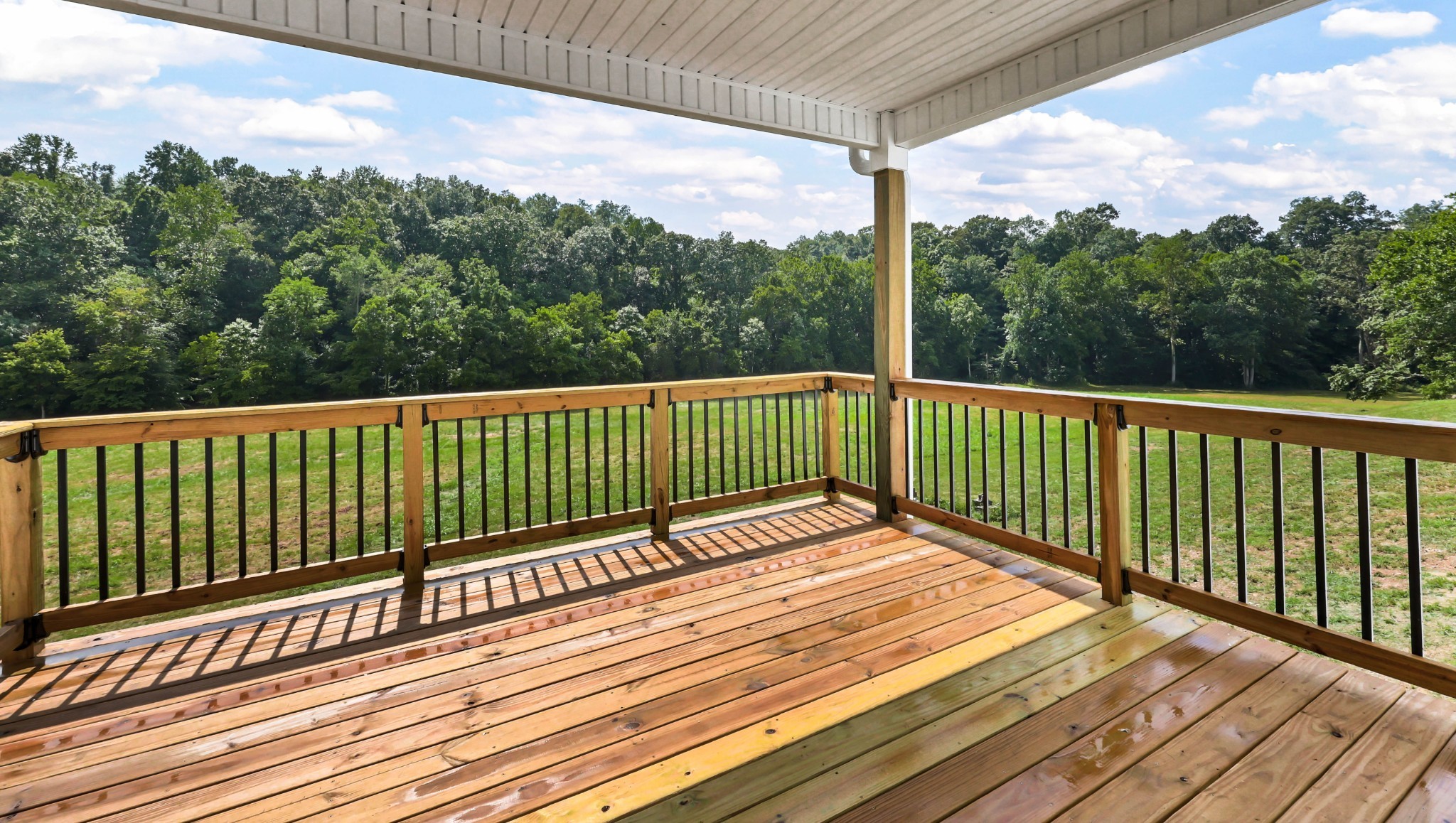 5590 Chambers Road Cumberland Furnace, TN 37051 - Photo 37 of 47 a view of balcony with wooden floor and fence