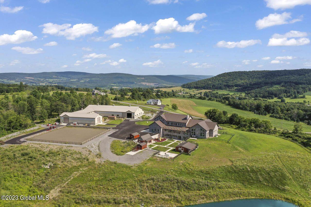578 Terrace Mountain Road Schoharie, NY 12157 - Photo 1 of 147 Aerial of Windy View Farm