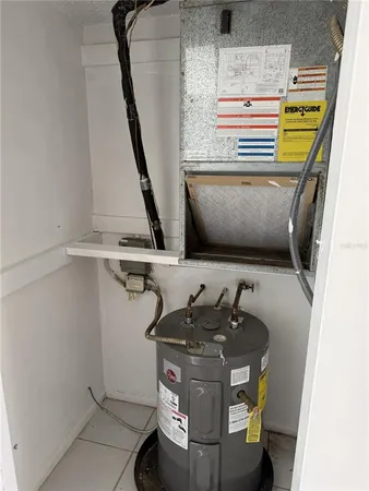 a view of storage and utility room