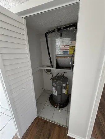 a view of wooden floor