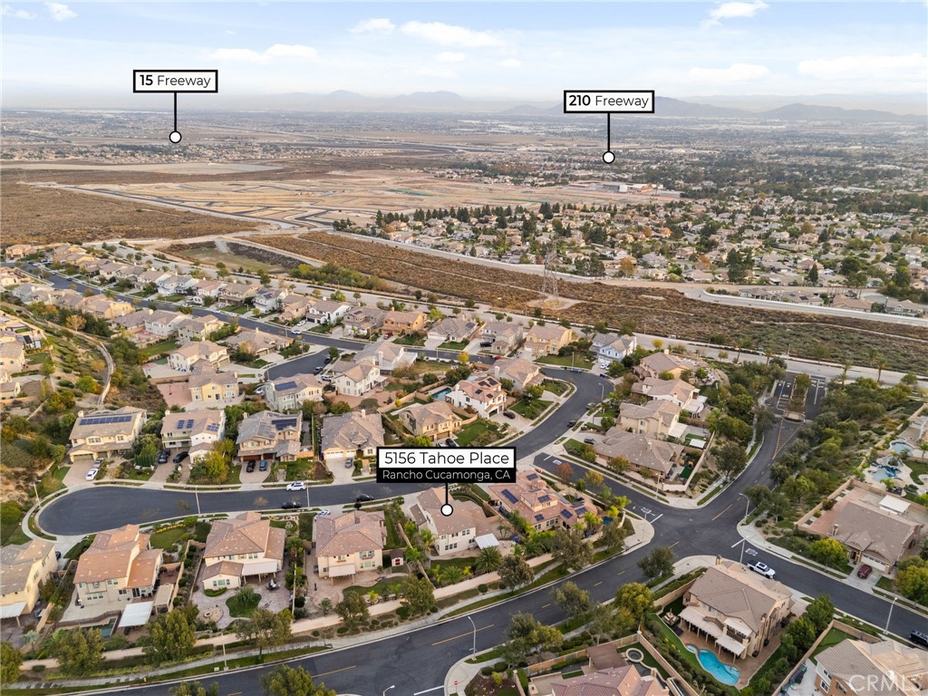 5156 Tahoe Place Rancho Cucamonga, CA 91739 - Photo 42 of 49 an aerial view of a city