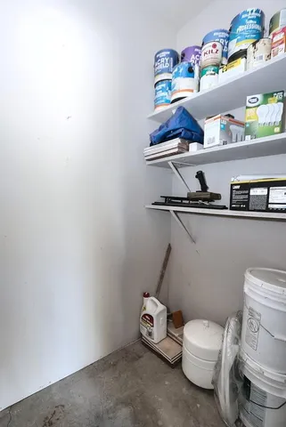 a bathroom with a toilet