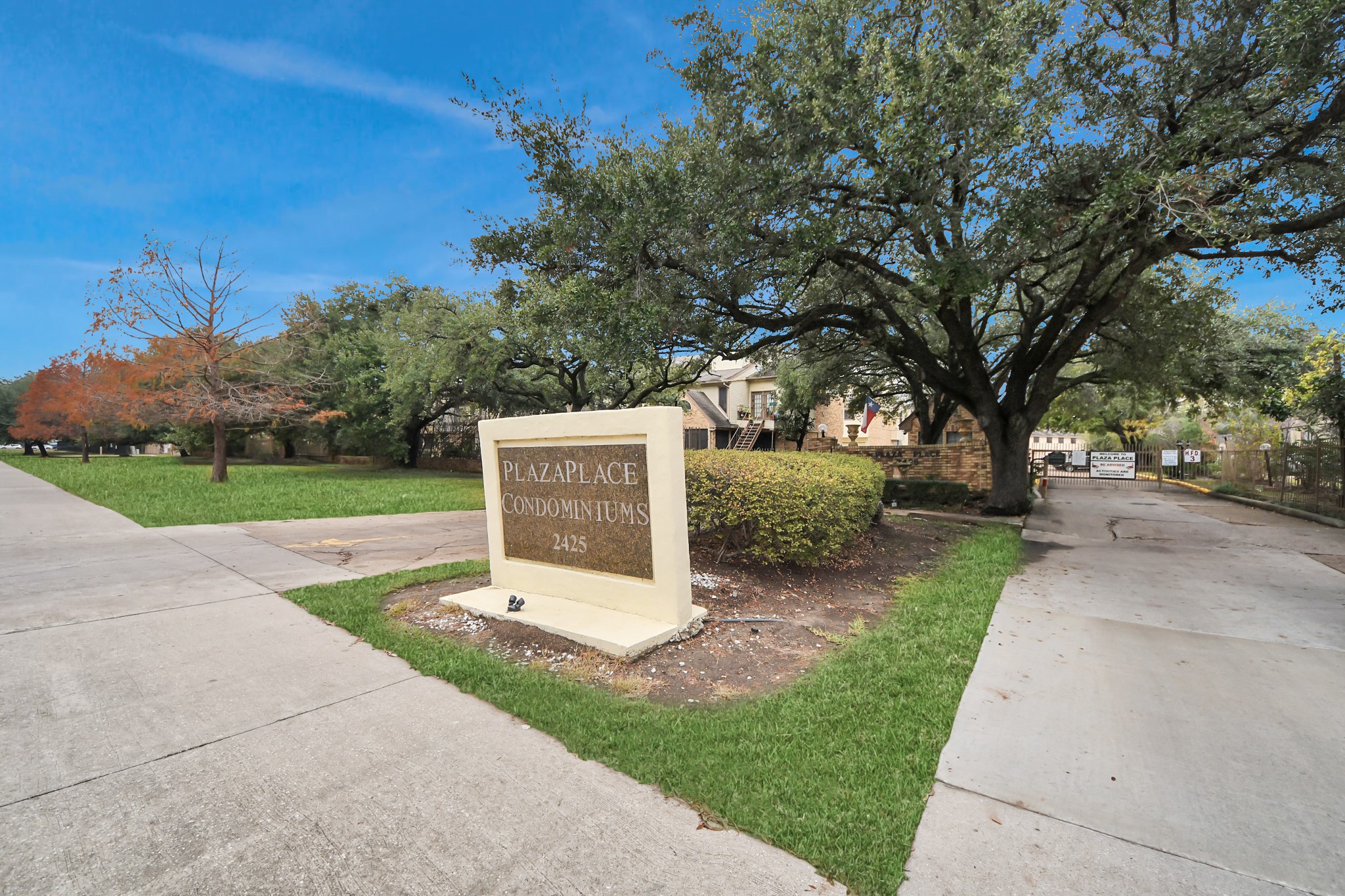 2425 Holly Hall Street, Unit C54 Houston, TX 77054 - Photo 24 of 24 a view of a park with large trees