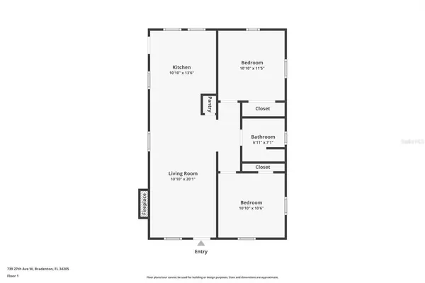 a picture of a floor plan