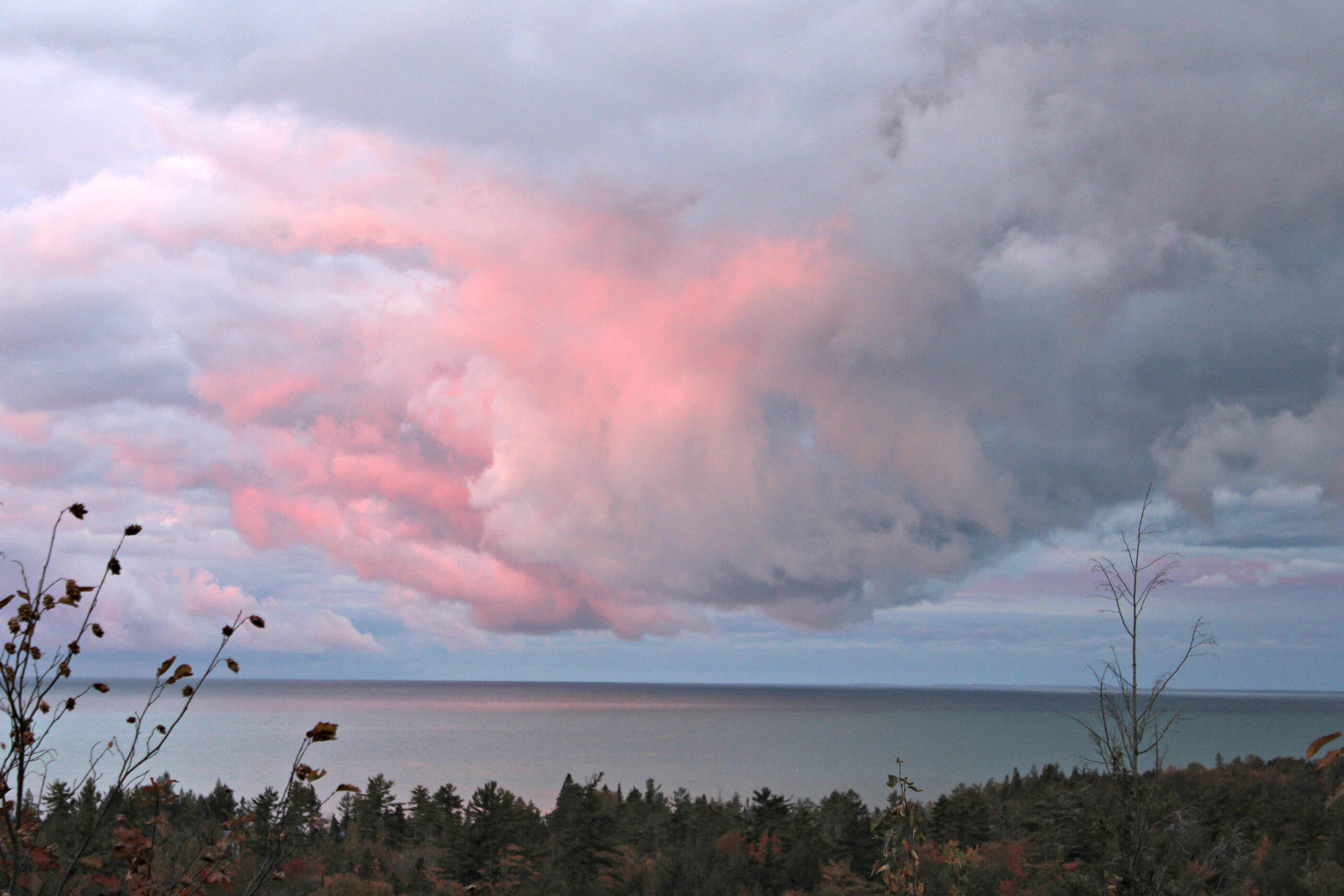 N1746 Smith Road St. Ignace, MI 49781 - Photo 9 of 88 Dusk sky