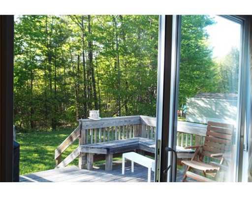 143 Gile Road Kents Hill, ME 04349 - Photo 18 of 21 Exterior Back. deck from inside...