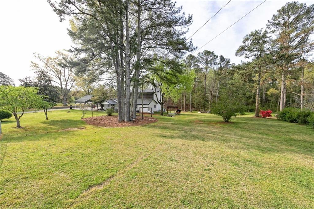 Located on 3.31 acres of beautiful, level land.