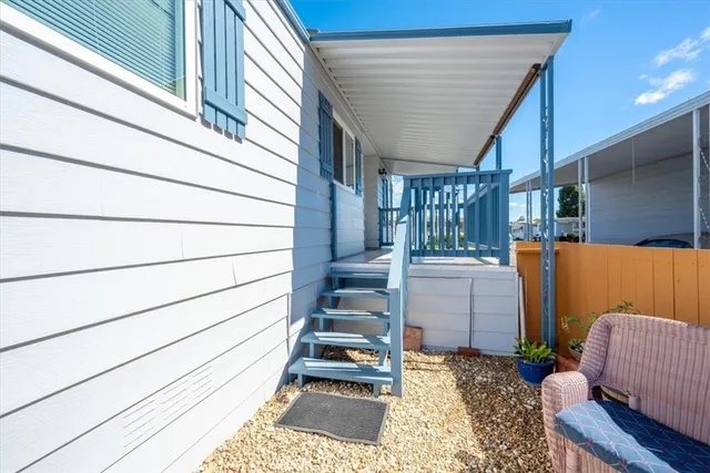 a view of outdoor space and deck