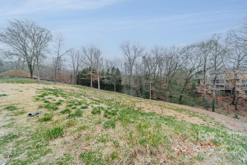 14007 Point Lookout Road Charlotte, NC 28278 - Photo 18 of 19 a backyard of a house with large trees