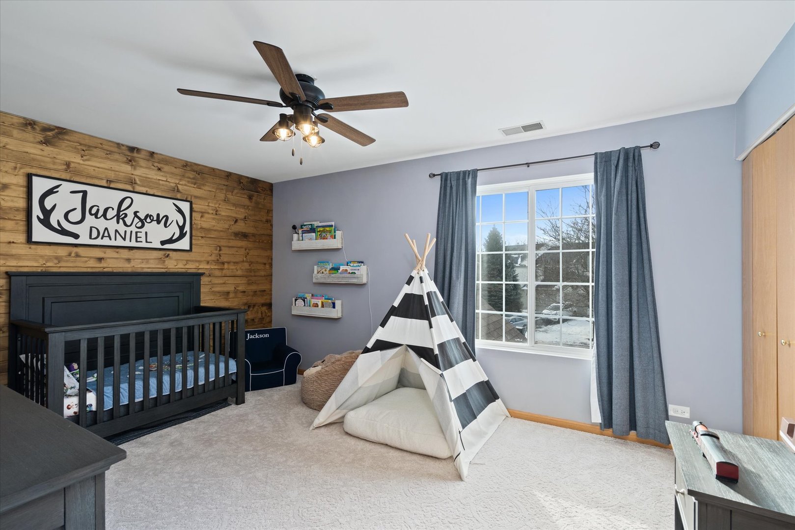 2609 Carrolwood Road, Unit 2609 Naperville, IL 60540 - Photo 13 of 17 a bedroom with furniture and a window