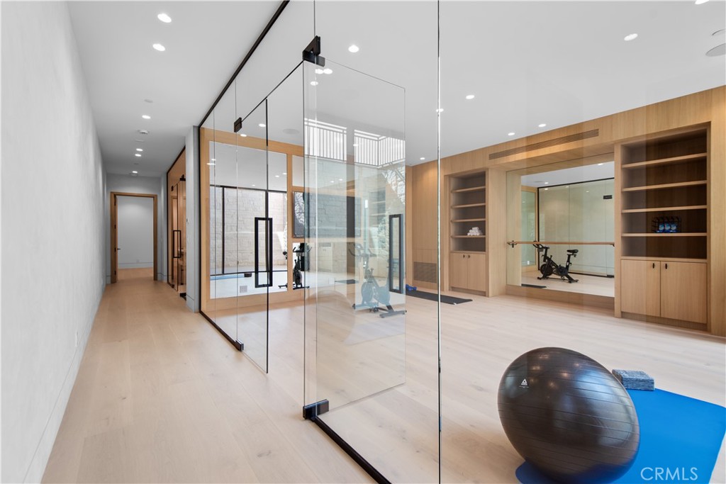 5340 Whitman Road Hidden Hills, CA 91302 - Photo 17 of 57 a lobby with furniture and floor to ceiling window