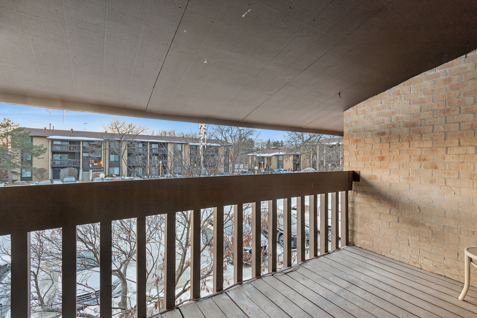 6185 Pinewood Court, Unit 202 Willowbrook, IL 60527 - Photo 17 of 20 a view of a balcony