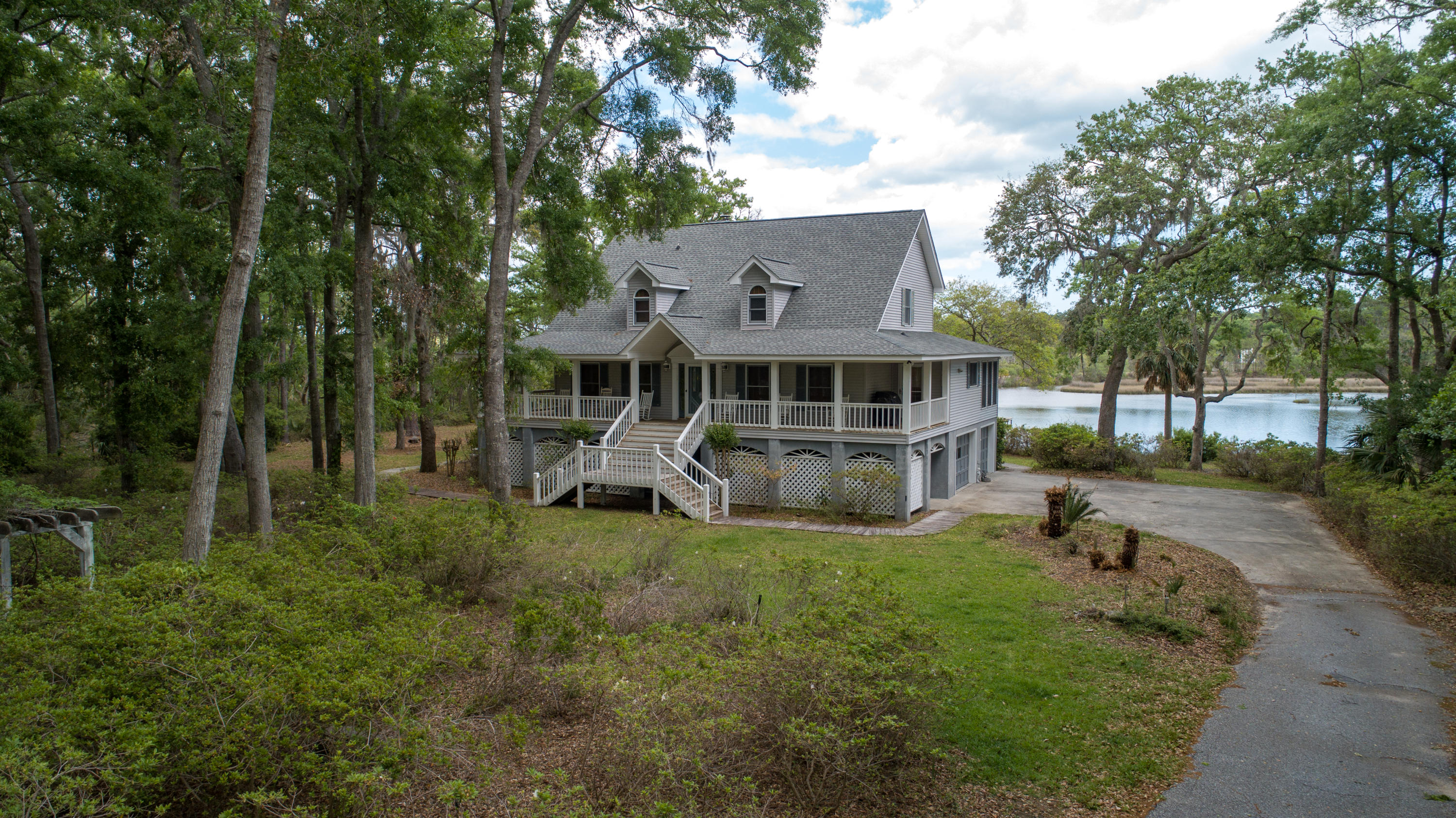 8952 Palmetto Road Edisto Island, SC 29438 - Photo 4 of 56 8952 Palmetto Rd drone (19)