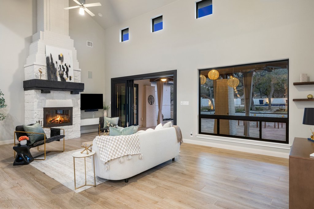 4018 Bee Creek Road Spicewood, TX 78669 - Photo 17 of 40 Inviting living space designed for comfort and connection.