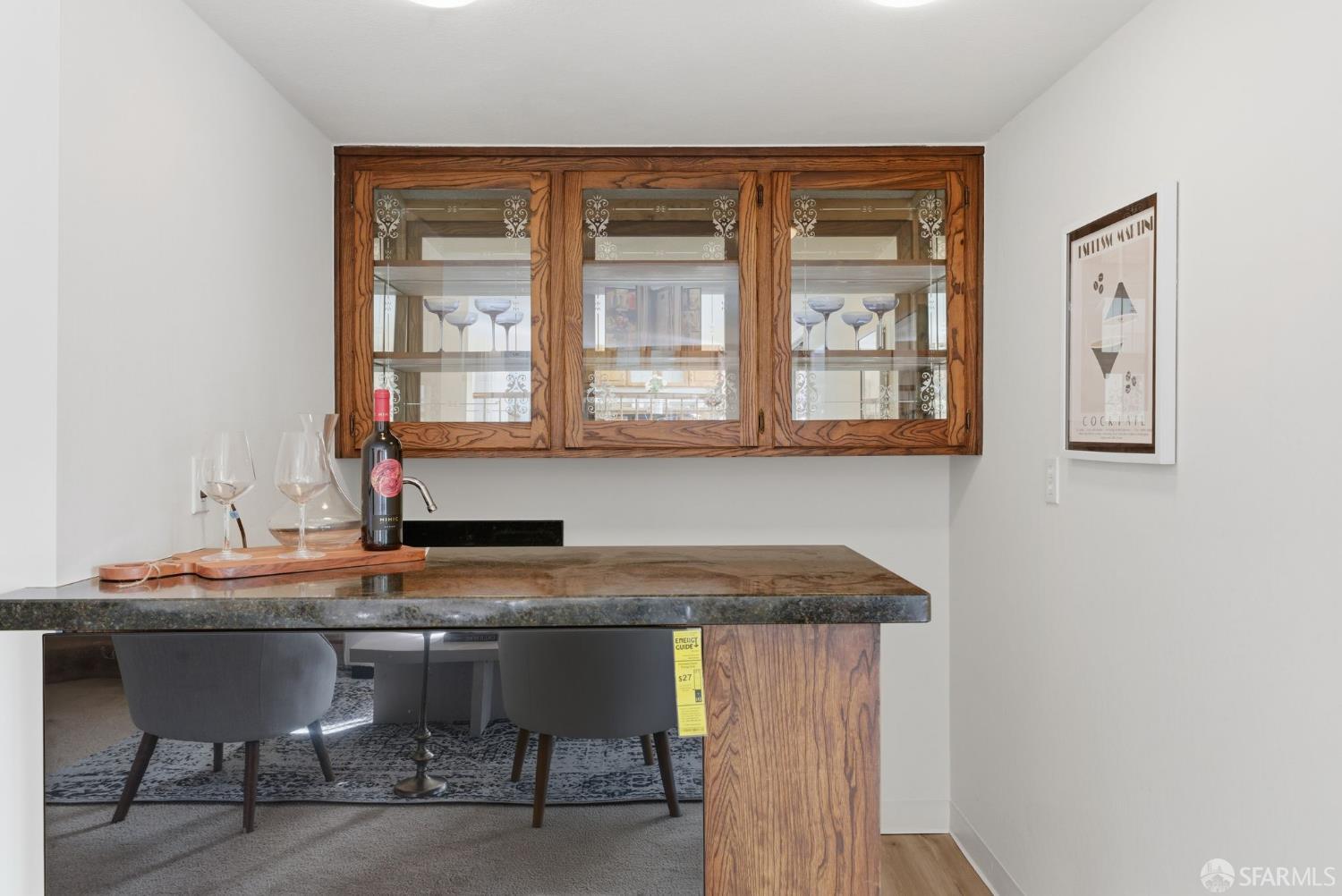 969 Springfield Drive Millbrae, CA 94030 - Photo 16 of 48 a room with granite countertop furniture and window