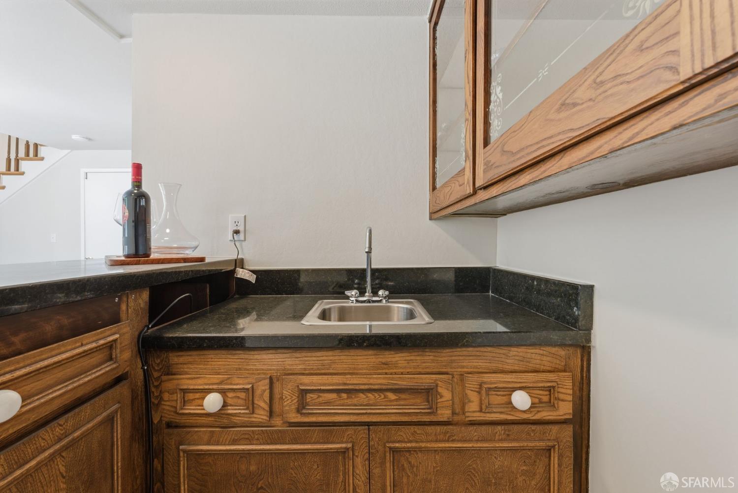 969 Springfield Drive Millbrae, CA 94030 - Photo 22 of 48 a close view of sink and tap